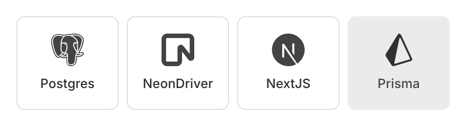 Various drivers for connecting to neon's database